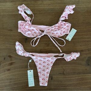 Frankie’s bikinis cherry bikini swimsuit